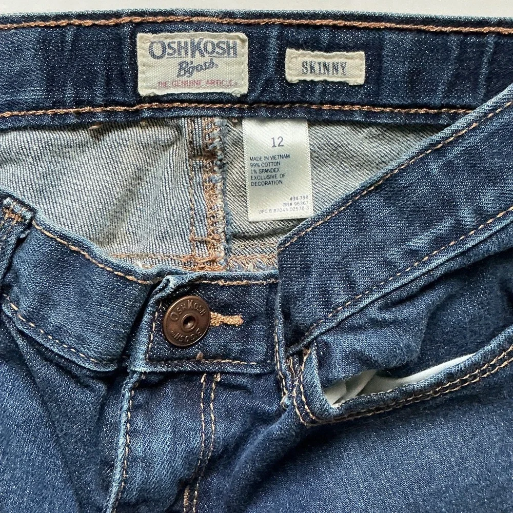 OshKosh B'gosh Skinny Girls Jeans Sz 12
